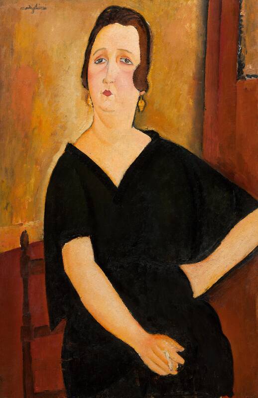 Madame Amédée (Woman with Cigarette) by Amedeo Modigliani, 1918