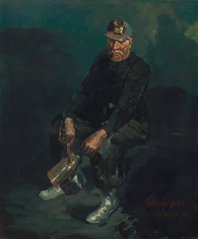 The Fire Boss by George Luks, 1925